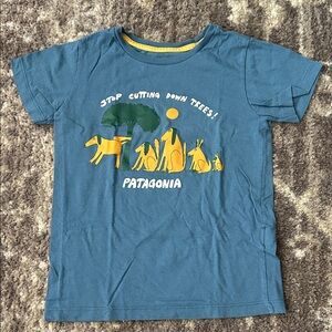 Patagonia Kids' 'Stop Cutting Down Trees' Graphic Tee